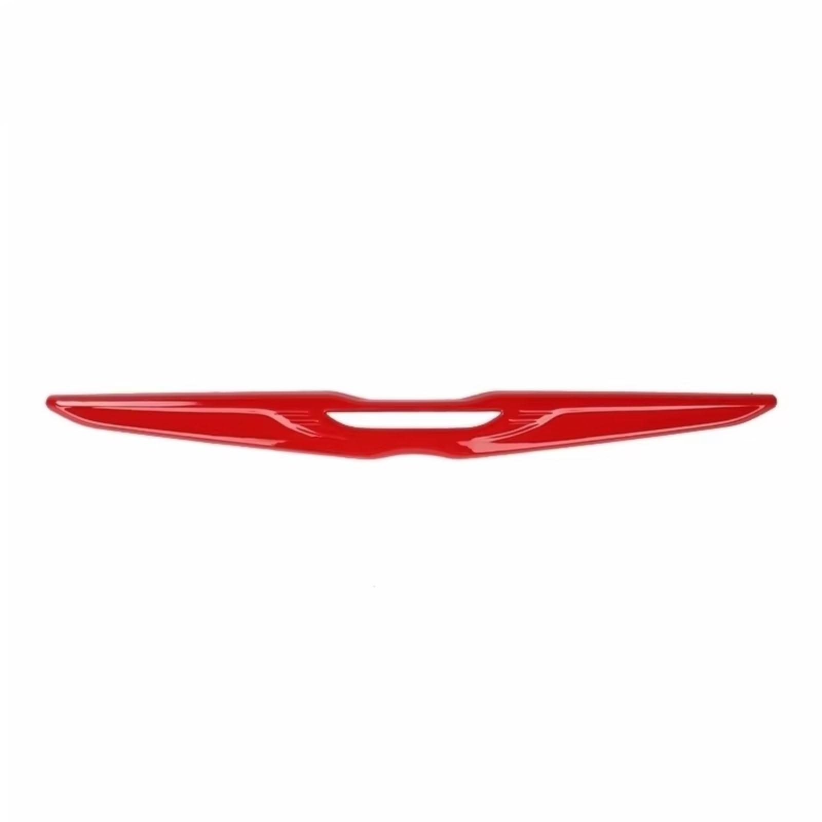 Innenzubehör Für Chrysler 300/300C 2011-2020 Up Auto Hinten Logo Emblem Abzeichen Dekoration Abdeckung Auto Innenform(Red) von QILINGS