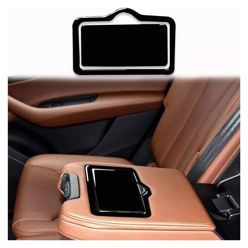 Innenzubehör Für Q7 SQ7 4M 2016-2019 Auto Lenkrad Getriebe Panel Air Outlet Tür Trim Innen Aufkleber Auto Innenform(2 Pcs A) von QILINGS