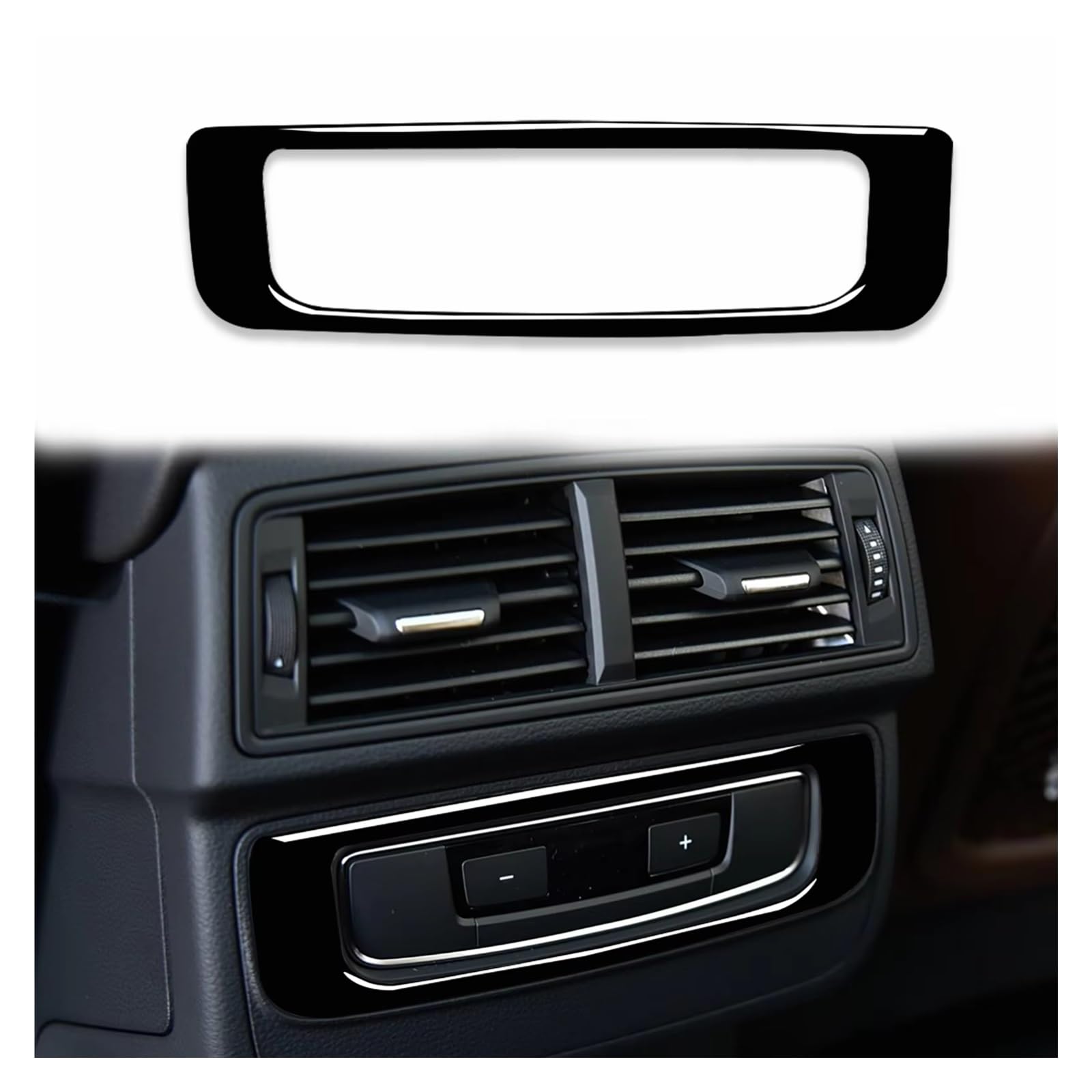 Innenzubehör Für Q7 SQ7 4M 2016-2019 Auto Lenkrad Getriebe Panel Air Outlet Tür Trim Innen Aufkleber Auto Innenform(B) von QILINGS