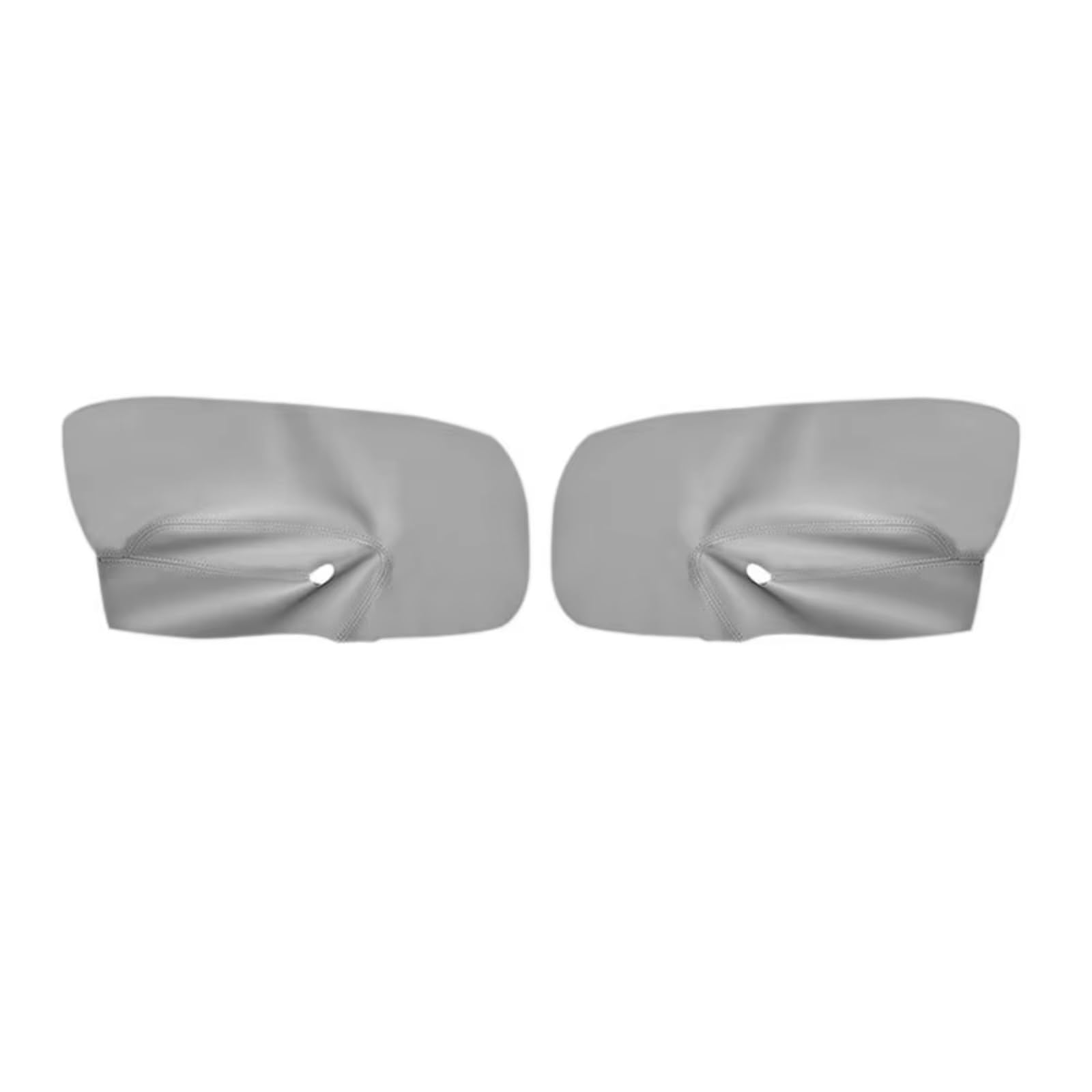 Innenzubehör Für VW Für Golf 5 Für Jetta 2005-2009 Auto Tür Armlehne Panel Abdeckung Aufkleber Trim Links Hand stick Tür Panel Abdeckung Auto Innenform(Rear Gray) von QILINGS