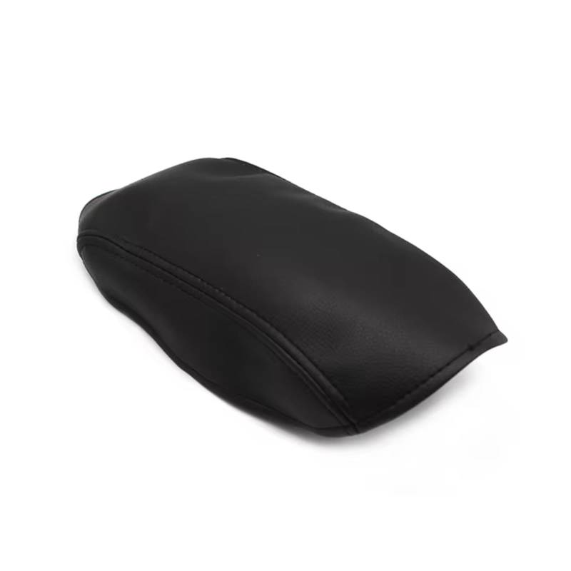 Innenzubehör Für VW Für Passat 2010-2015 Auto Center Control Armlehne Box Abdeckung Trim Weiche Mikrofaser Leder Armlehne Abdeckung Auto Innenform(Schwarz) von QILINGS