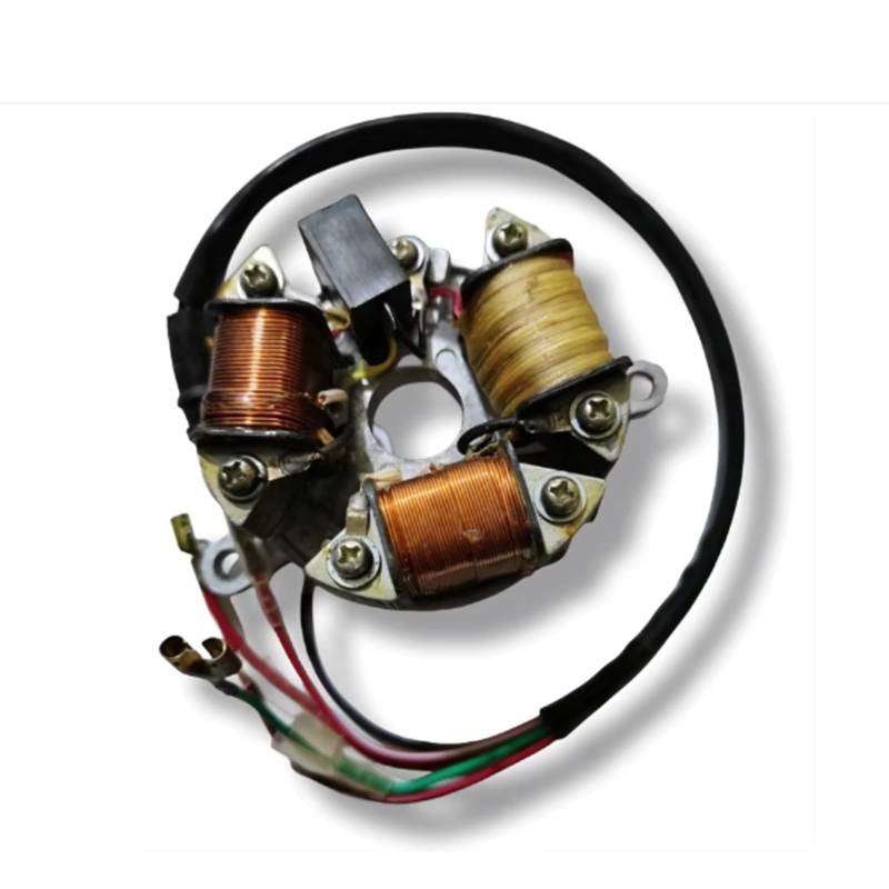 Motorrad Stator Spule Für JIALING 50cc CJ50 JH50 Magneto Spule Elektrische Motorrad Magneto Stator Spule Stator Zündspule von QILINGS