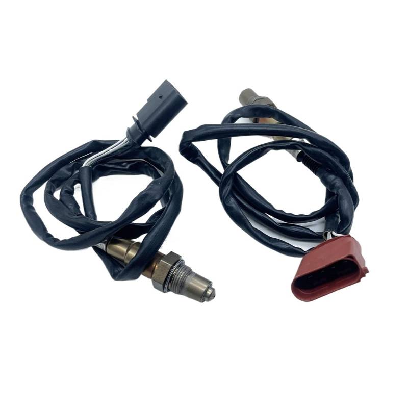 O2 Sauerstoffsensor Für TT Fit Hinten 0258010032 1K0998262Q 06A906262Q 06A906262F Breitband Lambda Sonde O2 Sauerstoff Sensor Regelsonde(2PCS) von QILINGS