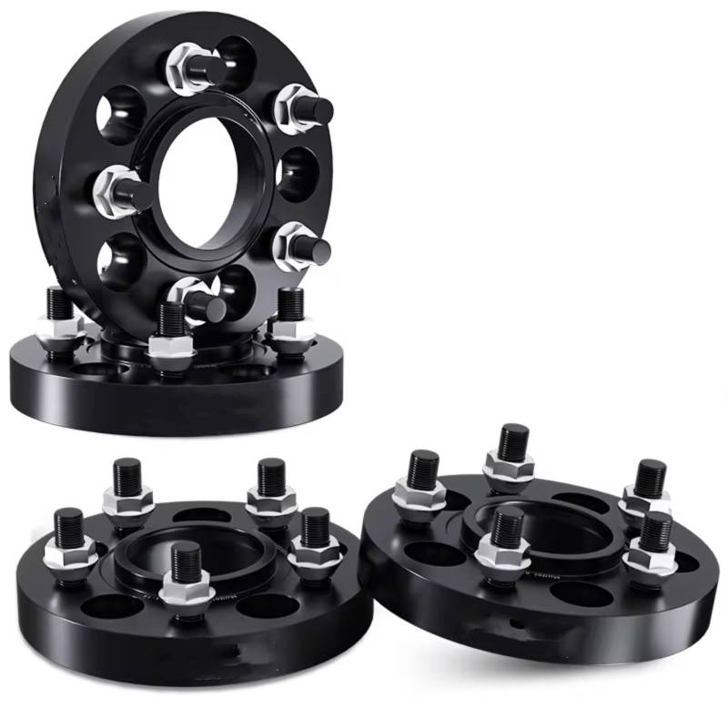 QILINGS Auto Distanzscheiben Für BYD Für Song PCD 5x120 CB 64,1mm T6-7075 Geschmiedete Aluminium Legierung Rad Spacer Adapter 5 Lug Anzug Spurverbreiterungen(4X 25mm,M14x1.5) von QILINGS