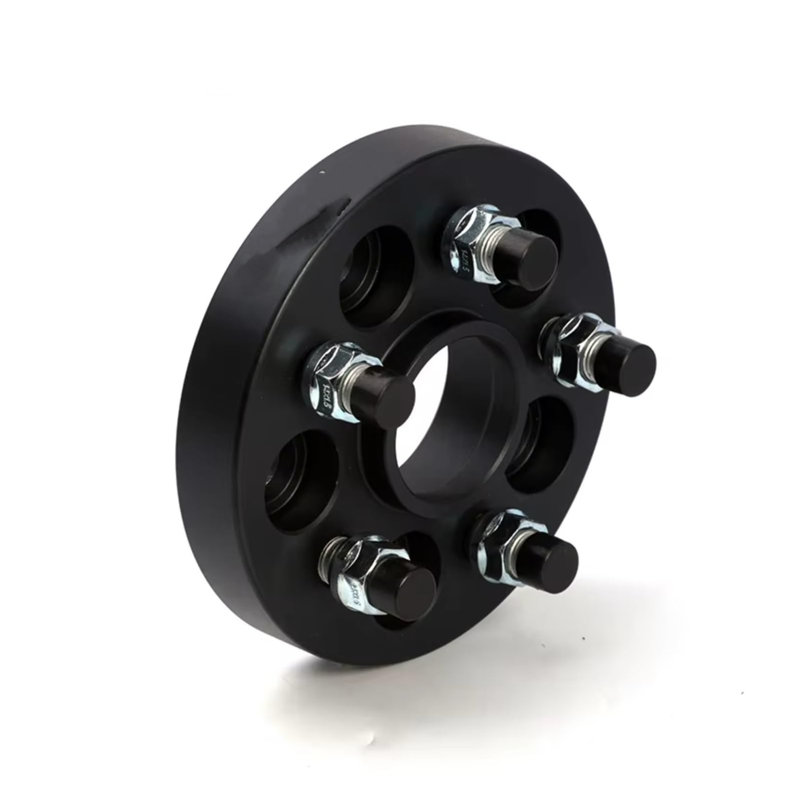 QILINGS Auto Distanzscheiben Für Dodge Universal Auto 2 Stück 15/20/25/30/35/40mm PCD 5x114,3 CB 67,1mm Aluminium Rad Spacer Adapter 5 Lug Anzug Spurverbreiterungen(20mm Black) von QILINGS