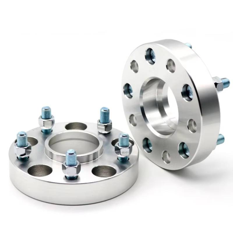 QILINGS Auto Distanzscheiben Für Toyota Für Crown GT2000 Für Prius 2 Stück 15/20/25/30/mm PCD 5X 100 CB 54,1mm Rad Spacer Adapter 5 Lug Aluminium Rad Spacer Anzug Spurverbreiterungen(20MM Silver) von QILINGS