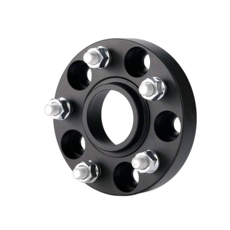 QILINGS Auto Distanzscheiben Für Volvo Für S60 1 Stück Spurverbreiterungsadapter PCD 5x108 CB 63,4 Spurverbreiterungen(Black 15mm) von QILINGS