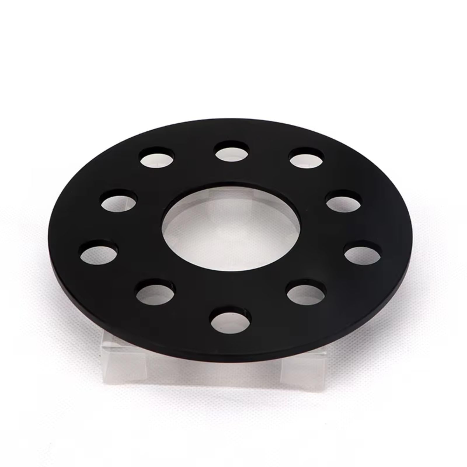 QILINGS Auto Distanzscheiben Universal Auto 2 Stück 3/5/8/10/12mm Rad Spacer Adapter PCD 4x100 CB 56,1mm 4 Lug Anzug Spurverbreiterungen(2X 5mm Black) von QILINGS