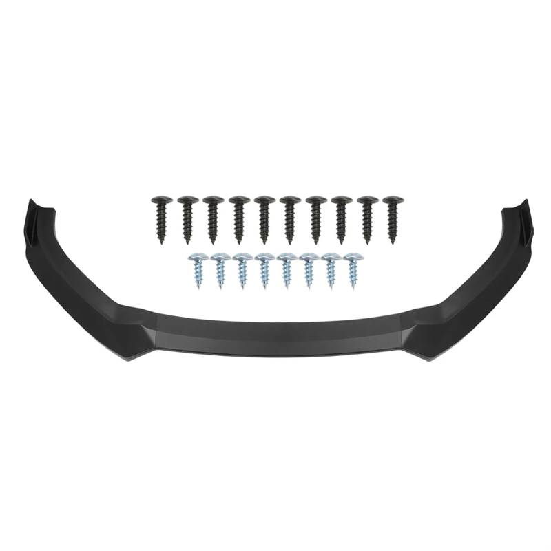 QILINGS Frontstoßstange Spoiler Für A3 S3 2016 2017 2018 2019 Front Lip Splitter Diffusor Körper Kit Spoiler Stoßstange Wache Schutz Frontlippe Spoiler(Matte Black) von QILINGS