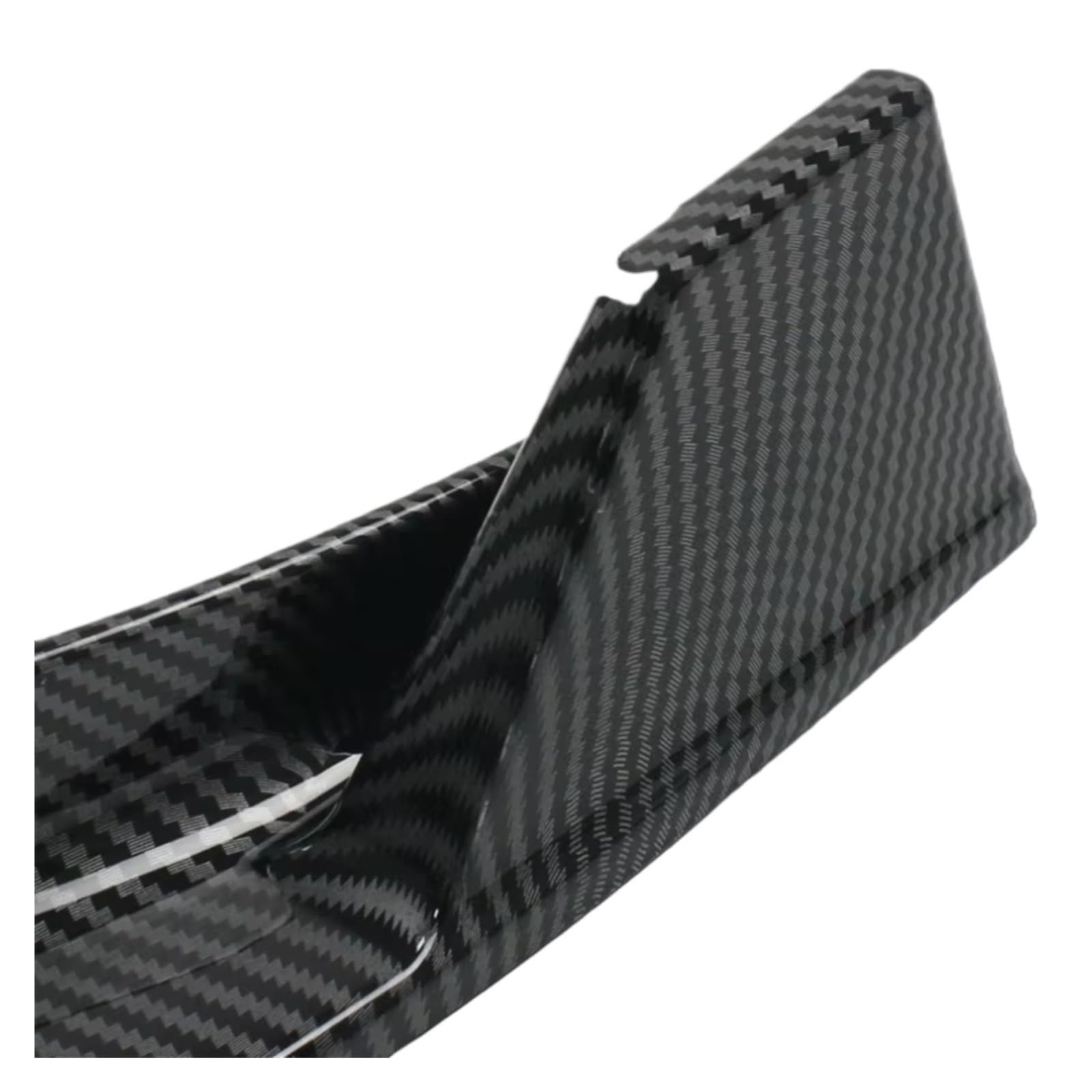 QILINGS Heckspoiler Für Benz W204 C63 Für AMG C180 C200 C260 C300 4-Tür 2007-2014 Carbon Faser Auto Hinten Trunk-Boot Spoiler Flügel Lippe Kofferraumspoiler(Carbon Pattern) von QILINGS