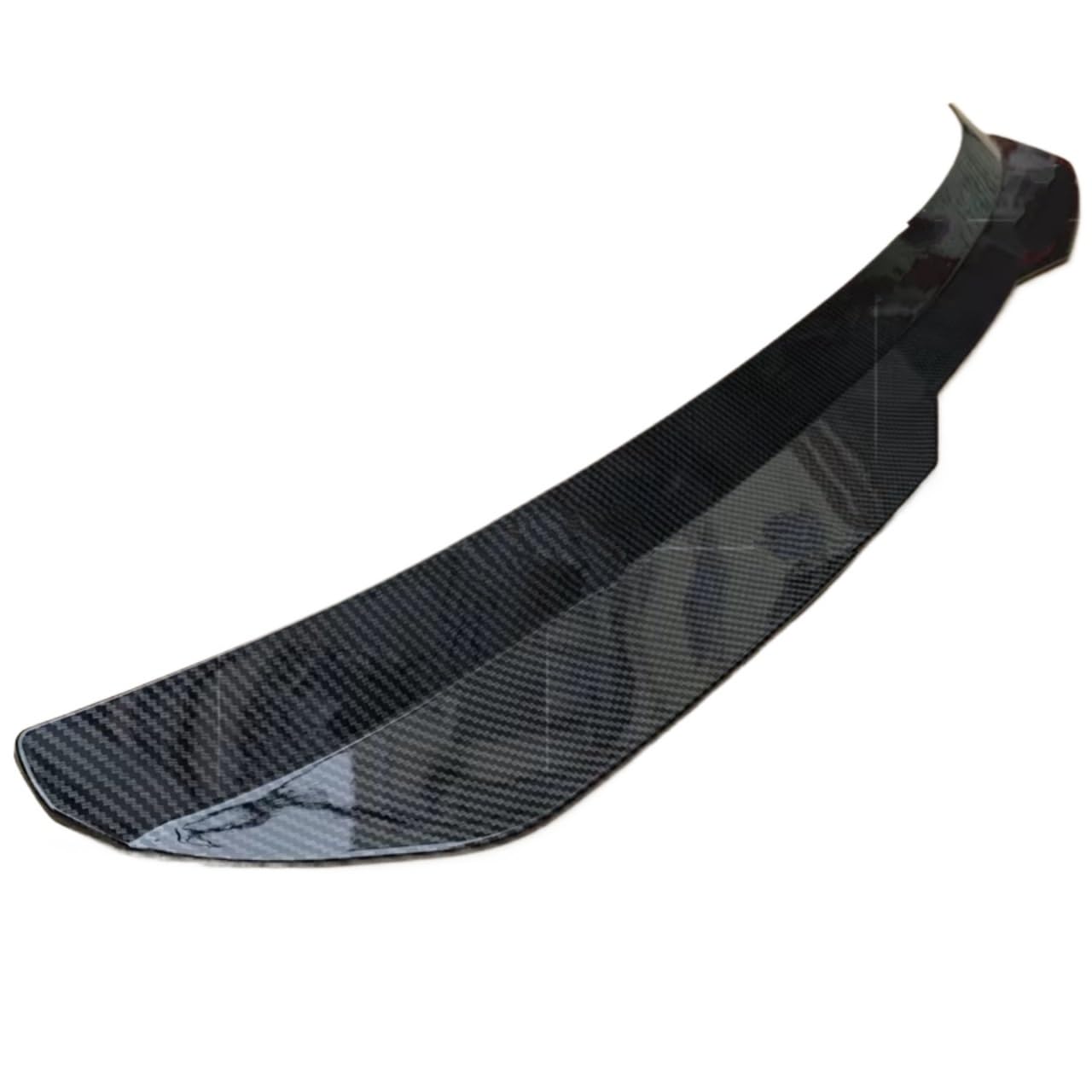 QILINGS Heckspoiler Für Sitz Für Leon 2000-2020 3 Tür/5 Türen Für 1P MK2 5F Auto Schwanz Flügel Dekoration ABS Fließheck Spoiler Auto Lip Spoiler Kofferraumspoiler(Fake Carbon Fiber) von QILINGS