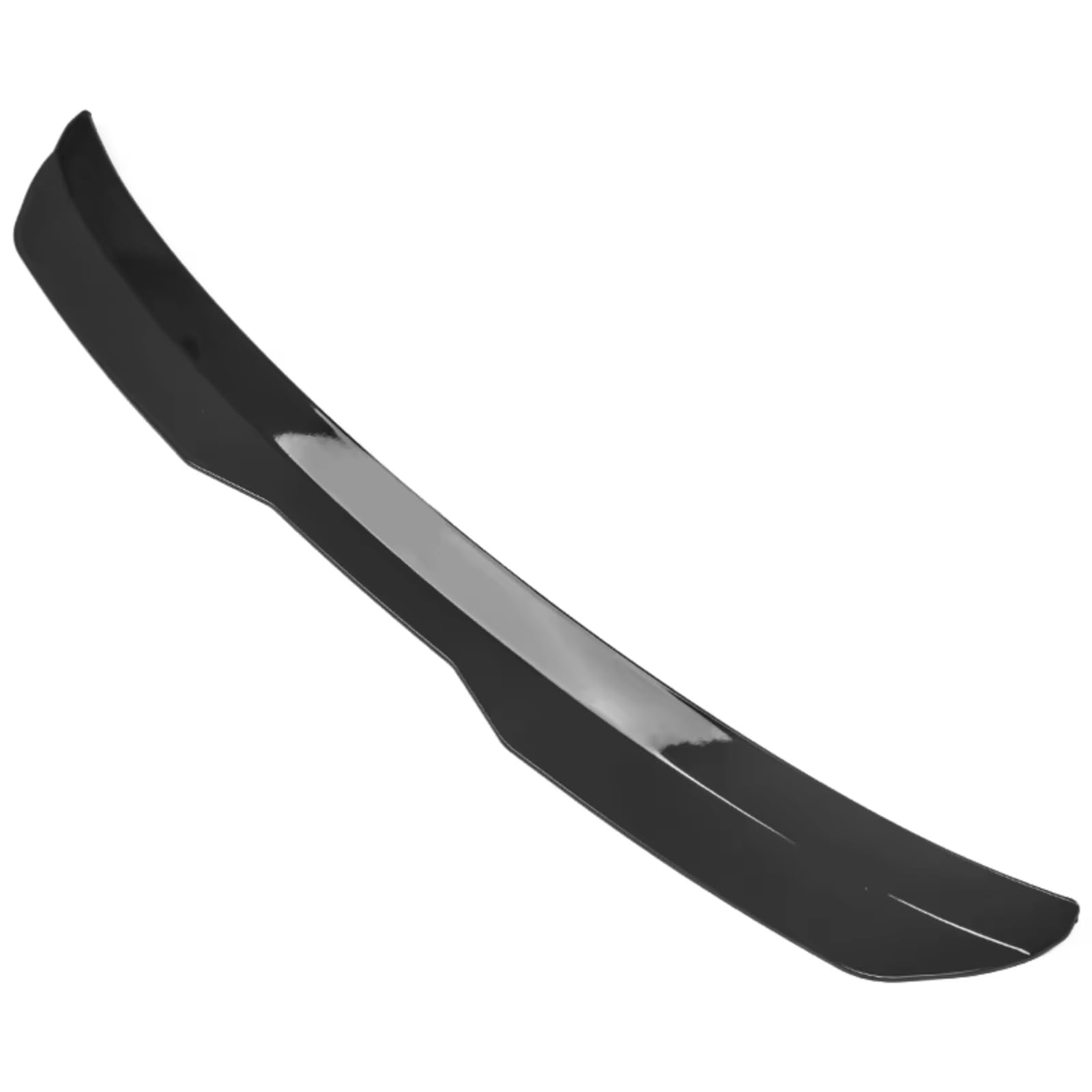 QILINGS Heckspoiler Für Skoda Für Fabia RS Mk2 2010-2014 Hinten Dach Lip Spoiler ABS Kunststoff Auto Schwanz Flügel Universal Stamm Spoiler Kofferraumspoiler(Glossy Black) von QILINGS