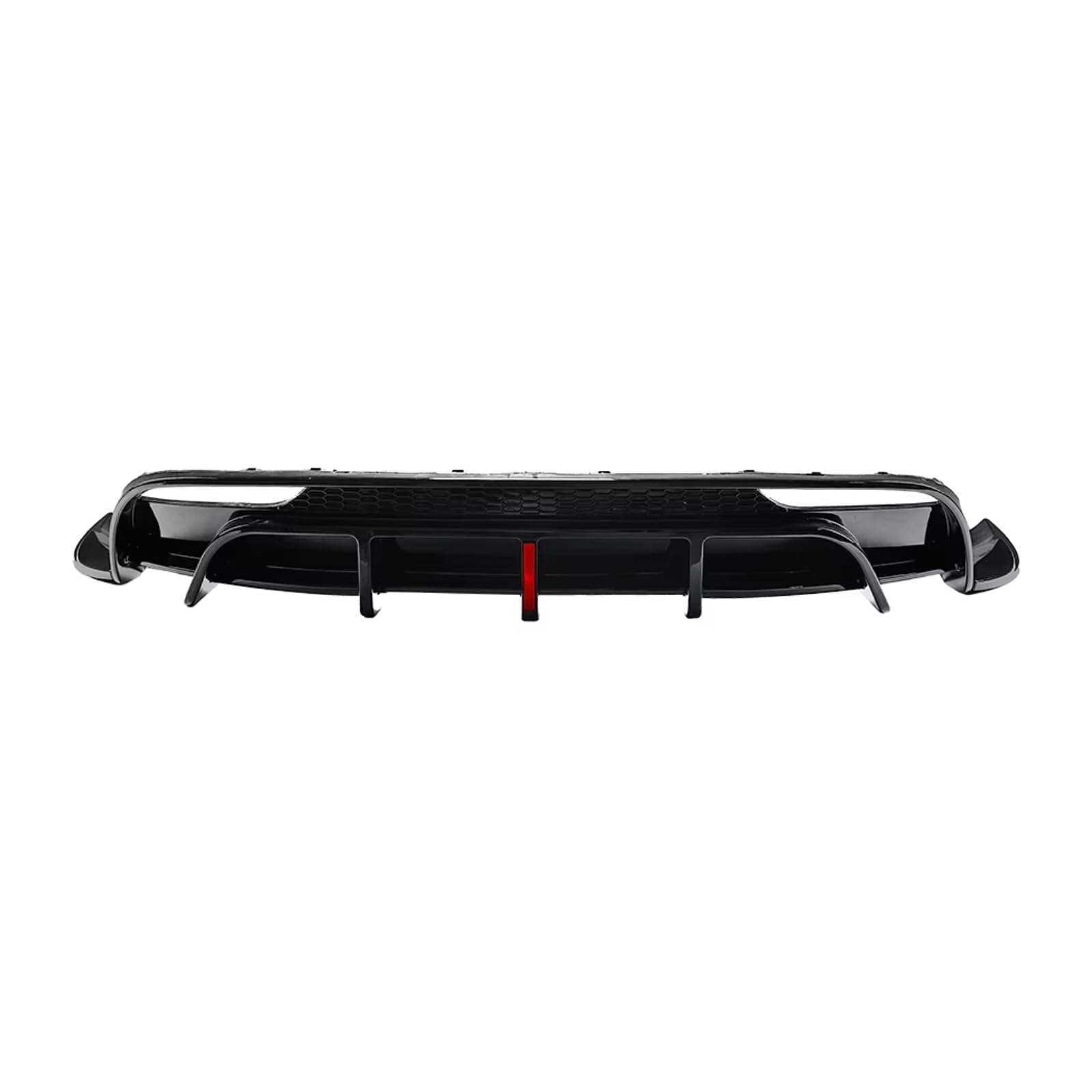 QILINGS Heckspoiler Für Tesla Für Modell 3 2024 + Hinten Lip Hintere Stoßstange Lip Diffusor Spoiler Änderung Auto Styling Zubehör Kofferraumspoiler(Gloss Black) von QILINGS