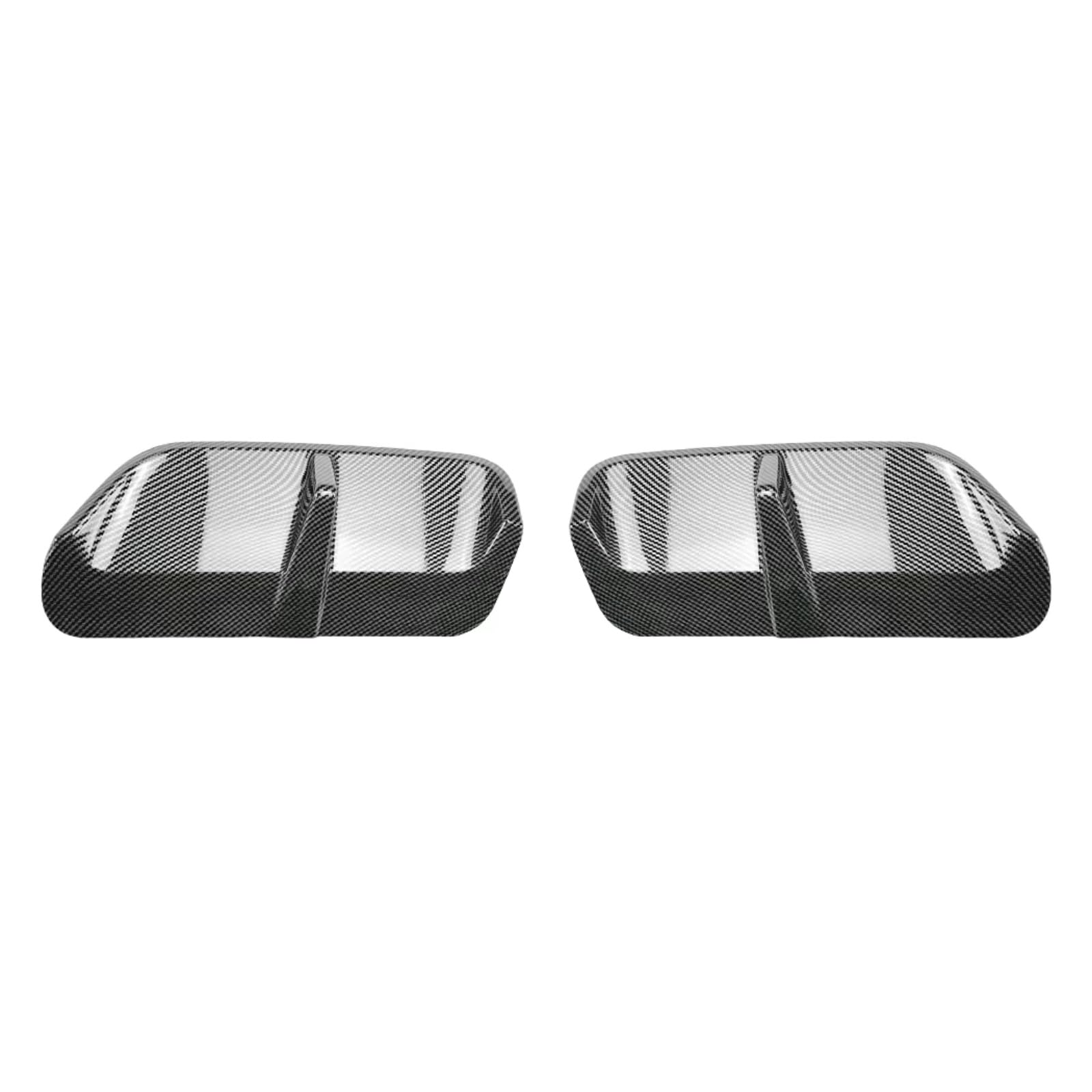 QILINGS Heckspoiler Für X1 IX1 U11 2023 + Sport Hintere Stoßstange Lip Diffusor Spoiler Splitter Schutz Auto Styling Auto Dekoration Kofferraumspoiler(Carbon Look) von QILINGS