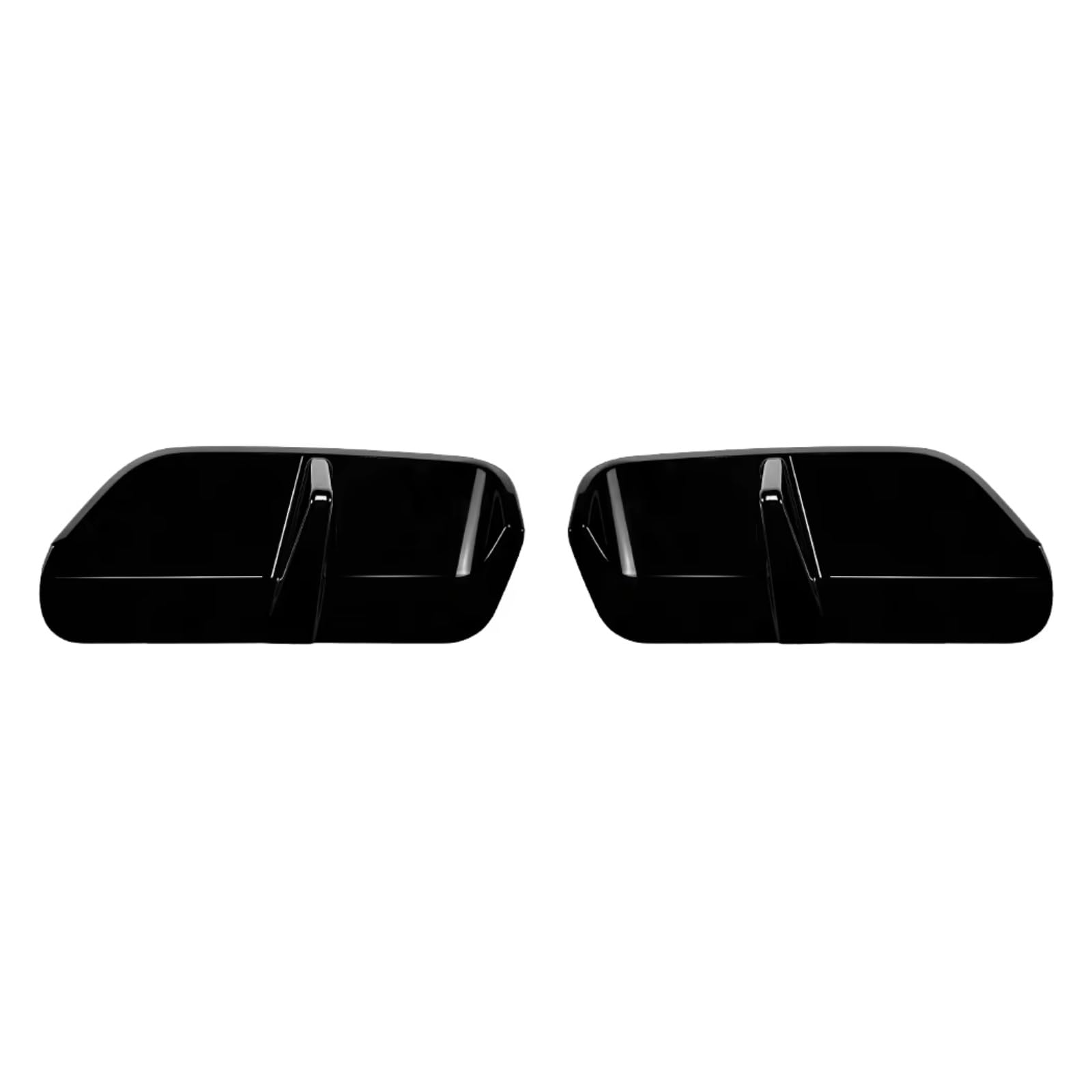 QILINGS Heckspoiler Für X1 IX1 U11 2023 + Sport Hintere Stoßstange Lip Diffusor Spoiler Splitter Schutz Auto Styling Auto Dekoration Kofferraumspoiler(Gloss Black) von QILINGS