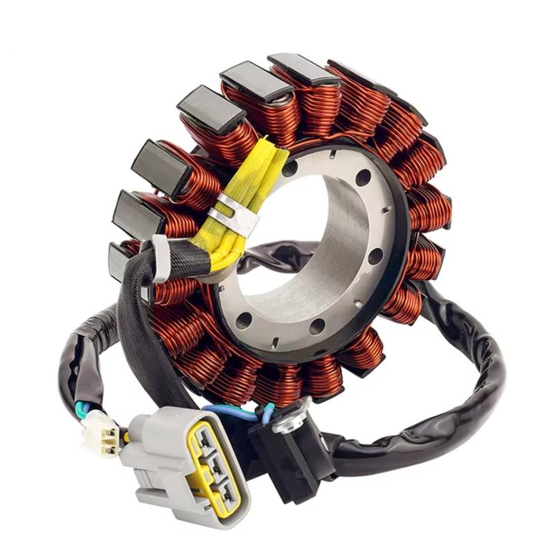 QILINGS Motorrad Stator Spule Für CB500 Für CB500F 2016-2018 CBR400 Für CBR400R 16-19 Für CBR500 Für CBR500R 31120-MJW-J01 Motorradgenerator Statorspule Comp Stator Zündspule von QILINGS