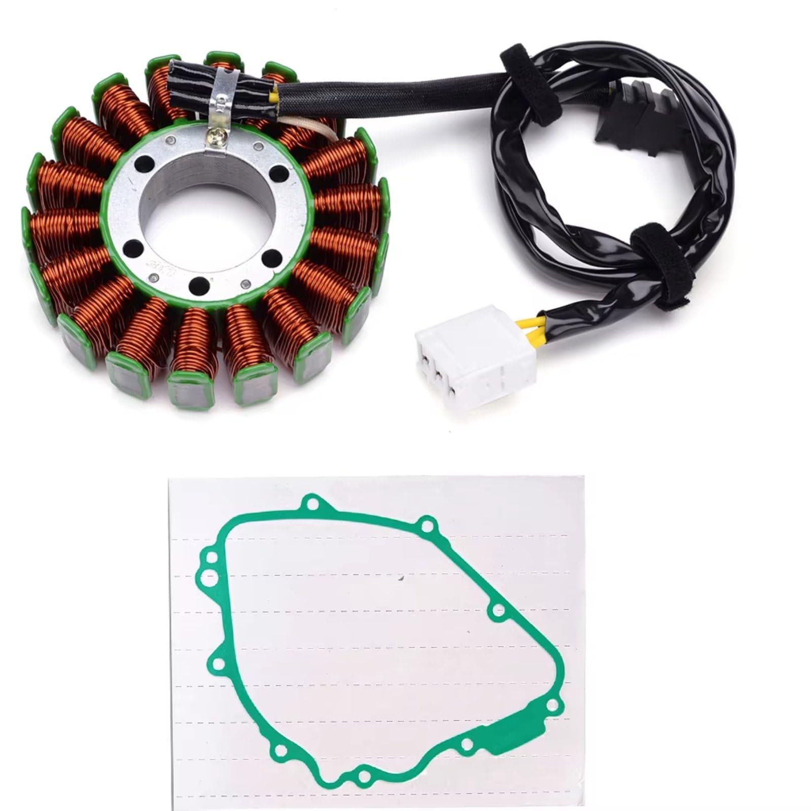 QILINGS Motorrad Stator Spule Für CBR900RR Für CBR954RR Für Fireblade 2002 2003 Stator Spule + Regler Gleichrichter Mit Dichtung Stator Zündspule(C) von QILINGS