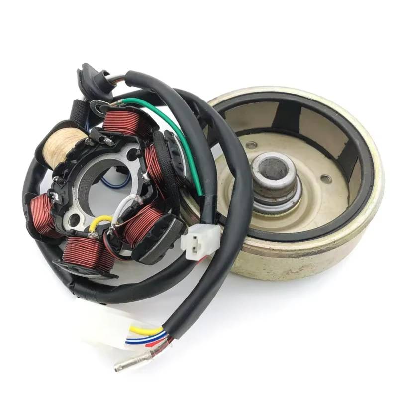 QILINGS Motorrad Stator Spule Für DIO50 Für DIO AF17 AF18 AF24 AF27 AF28 AT55 Zweitakt-Roller Magneto Statorspule Magneto Rotor Stator Zündspule(Y) von QILINGS