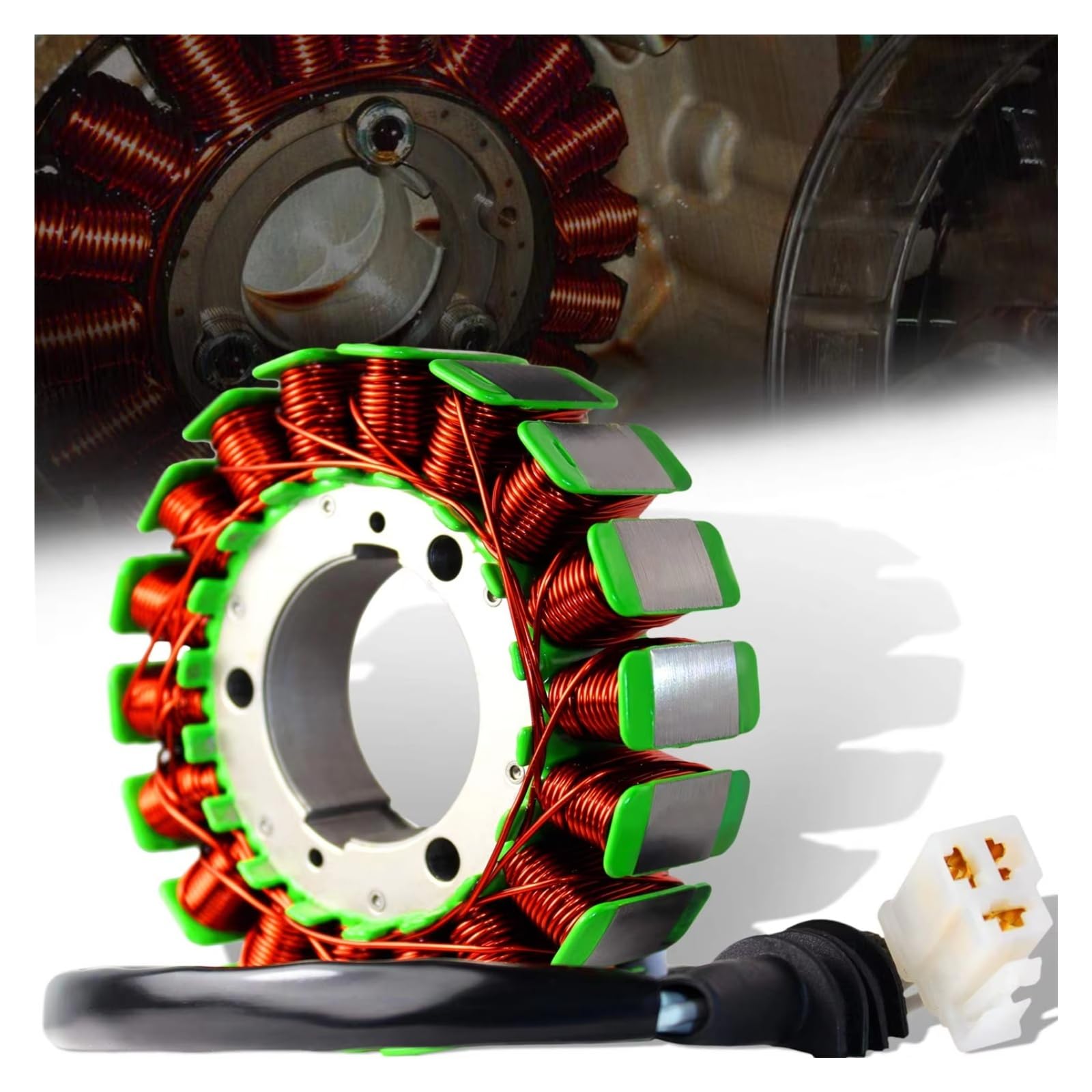 QILINGS Motorrad Stator Spule Für FZ6 FZ6 Für FZ6N Für FZ6S Für FZ6Ns Für Fazer 5VX-81410-00-00 Stator Magneto Generator Spule Für 04-09 Stator Zündspule von QILINGS