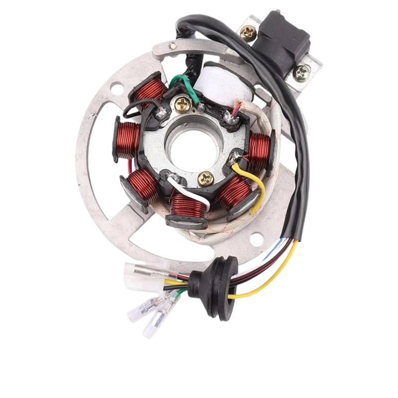 QILINGS Motorrad Stator Spule Für Jog 50 50cc 90cc CG50 CE50 Roller Für ATV Buggy Quad Motorrad 2 Hub 5 Draht Stator Magneto Generator Stator Zündspule von QILINGS