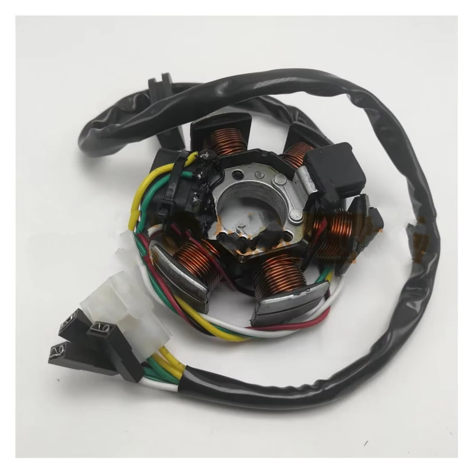 QILINGS Motorrad Stator Spule Für Peugeot XP6 Für XPS XR6 50 Supermotard Straße Magneto Spule Stator Zündung Stator Zündspule(6640275) von QILINGS