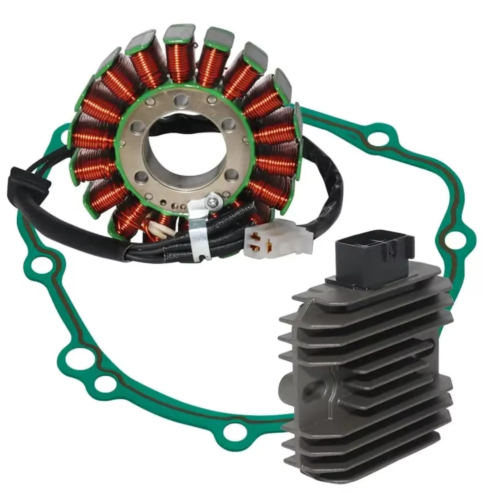 QILINGS Motorrad Stator Spule Für Suzuki Für GSR400 2006-2010 Für GSR600 2006-2010 Stator Spule 31401-29G00 31401-29G20 Stator Spule Gleichrichter Dichtung Stator Zündspule von QILINGS