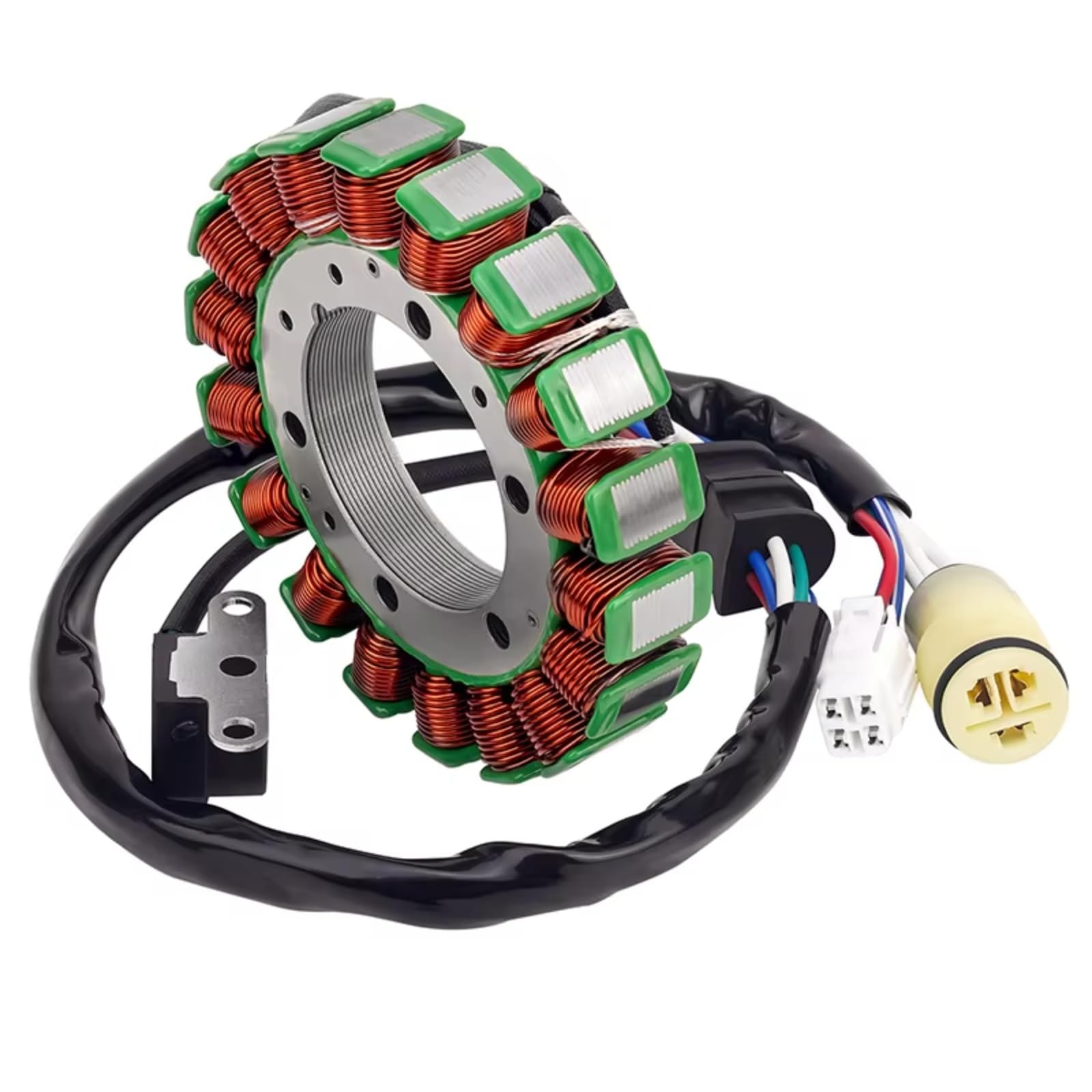 QILINGS Motorrad Stator Spule Für YFM350X Für YFM350FWA Für YFM400F Für YFM450FWA Für YFM660FA Für Bruin Für Kodiak Für Grizzly 350 450 660 Motorrad Generator Stator Spule Stator Zündspule von QILINGS