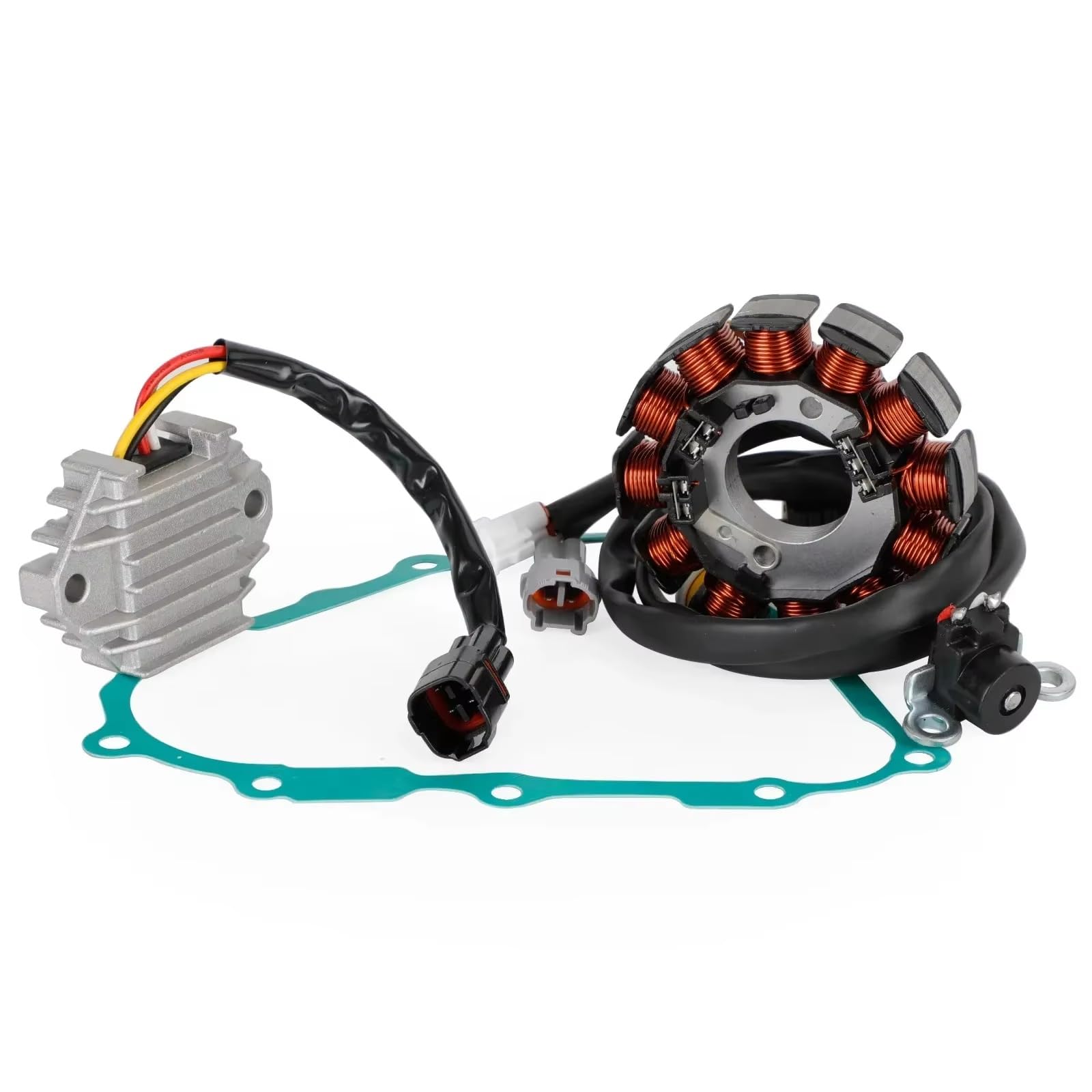 QILINGS Motorrad Stator Spule Für YFZ 450R 450 X Für ATV 2004-2008 Regler Magneto Stator Dichtung Kit Stator Zündspule von QILINGS