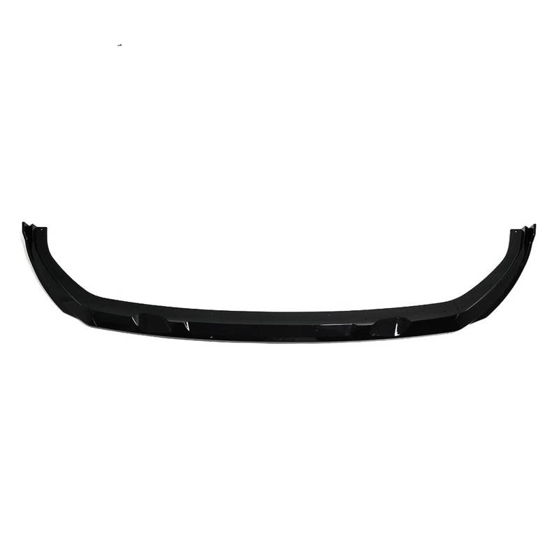 Auto Frontstoßstange Splitter Spoiler 3PCS Für Kia Für EV6 2021 2022 2023 Auto Front Lip Front Stoßstange Splitter Carbon Fiber Look(A Black) von QILTON