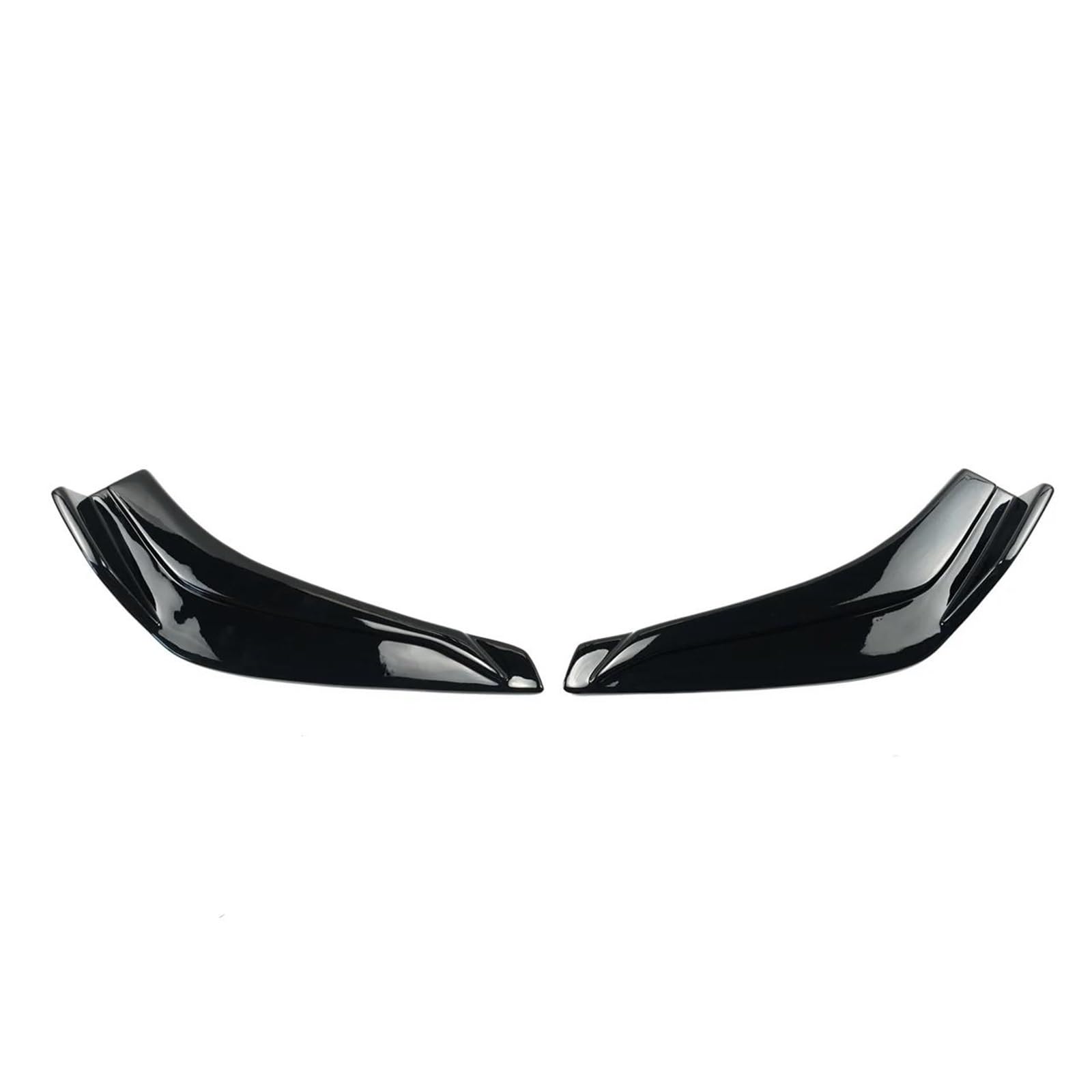 Auto Frontstoßstange Splitter Spoiler EIN Paar Für Lexus Für Is300 Für Is350 Für Is500 F Für Sport 2021-2024 Auto Front Stoßstange Splitter Spoiler Seite Winglet Ecke(Glossy Black) von QILTON