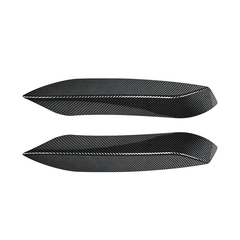 Auto Frontstoßstange Splitter Spoiler Für 3 4er-Serie Für M3 Für M4 Für F80 Für F81 Für F82 Für F83 2013-2018 Auto Frontstoßstange Lip Spoiler Splitter Canard Lip Splitter(Carbon Look D) von QILTON