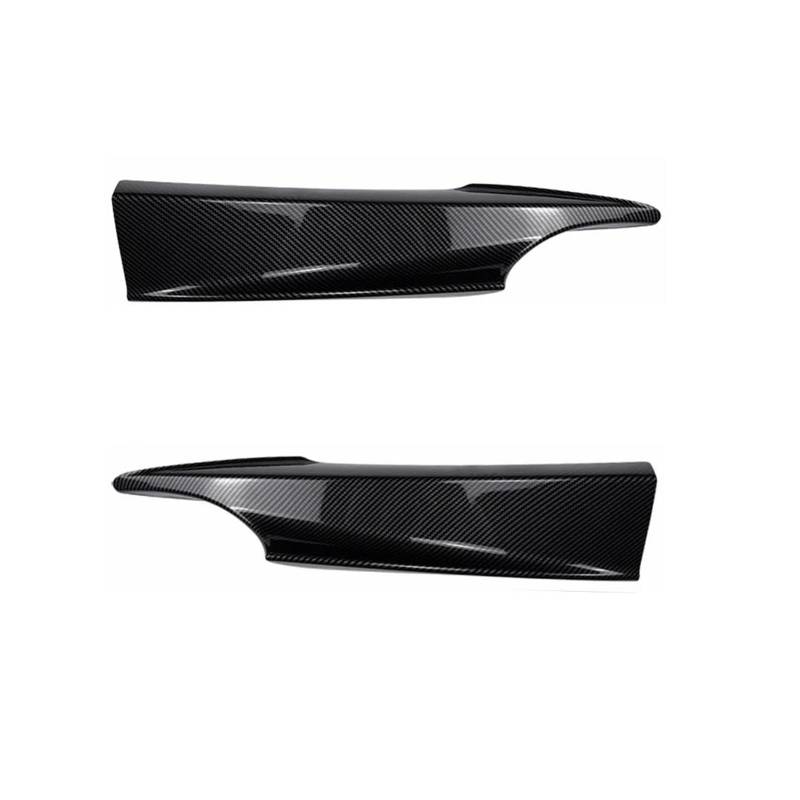 Auto Frontstoßstange Splitter Spoiler Für 3er Für F34 Für GT Für F34 Für 320i Für 325i Für Sport 14-19 Frontspoilerlippe Seitenabdeckung Diffusor Splitter Ecke(Carbon Look) von QILTON