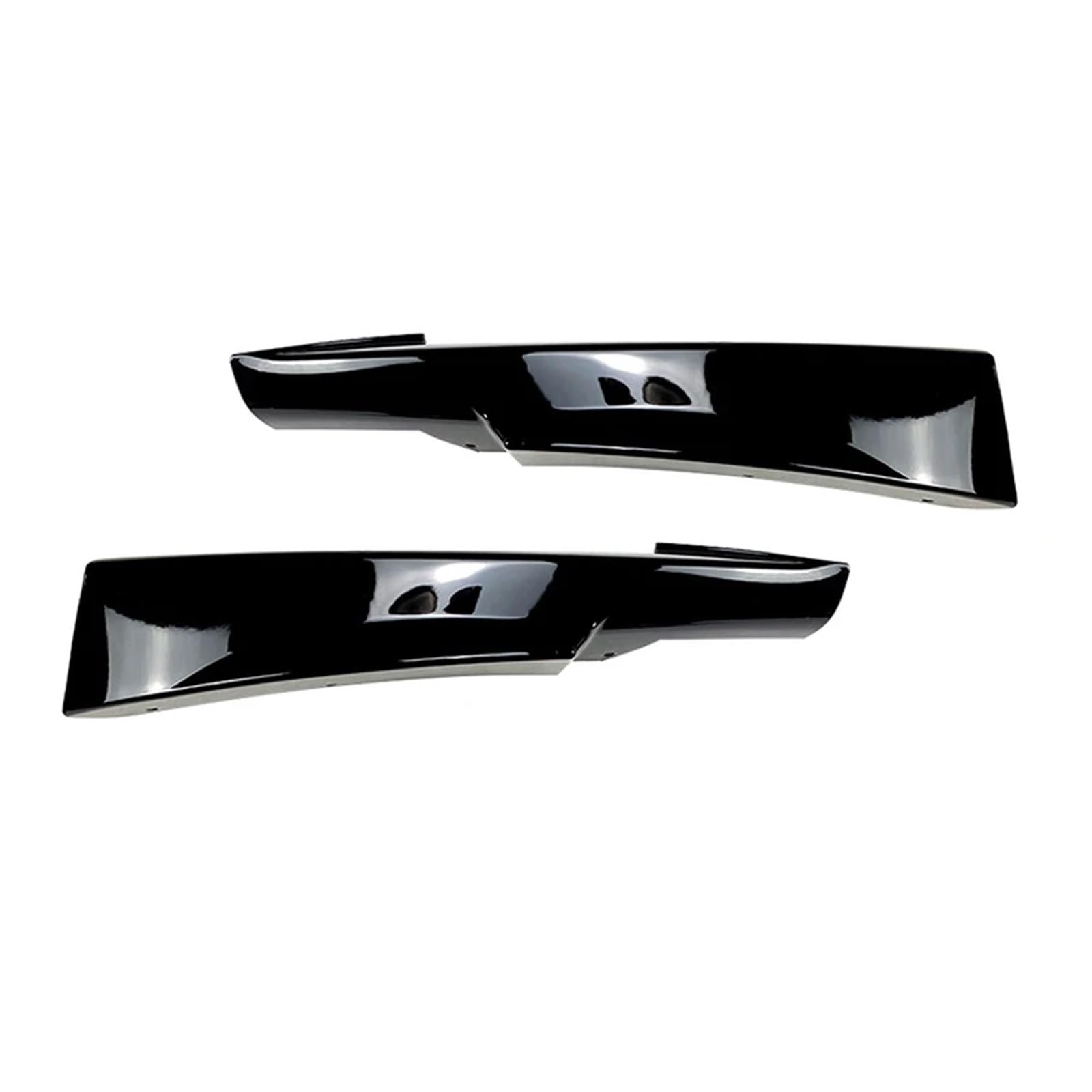 Auto Frontstoßstange Splitter Spoiler Für 3er-Serie Für E90 Für E91 Für LCI Für Sport 09-12 Auto Frontstoßstange Lip Splitter Diffusor Spoiler Stoßstange Schutzfolie(Gloss Black Splitter) von QILTON