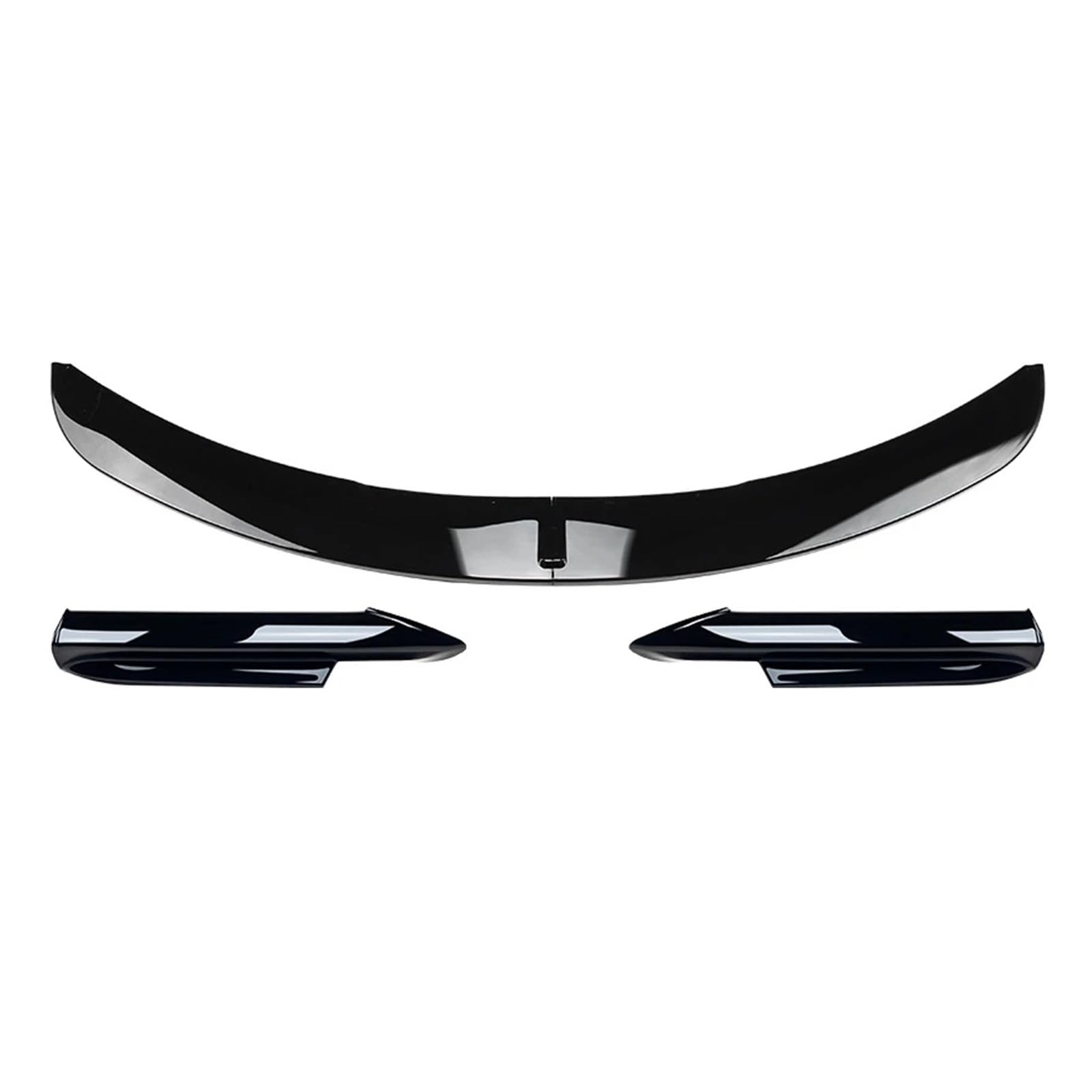 Auto Frontstoßstange Splitter Spoiler Für E90 Für E91 335i 335d 330d 330i 325i Für Tech 2005-2008 Auto Front Stoßstange Splitter Lip Guard Protector(Gloss Black) von QILTON