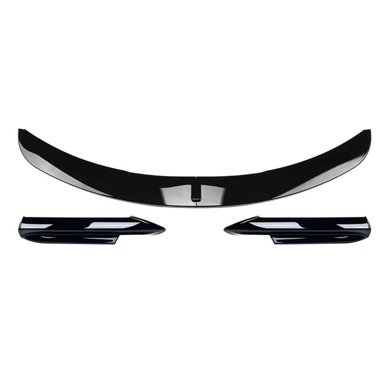 Auto Frontstoßstange Splitter Spoiler Für E90 Für E91 335i 335d 330d 330i 325i Für Tech 2005-2008 Auto Front Stoßstange Splitter Lip Guard Protector(Gloss Black) von QILTON