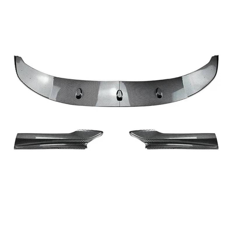 Auto Frontstoßstange Splitter Spoiler Für F10 Für F11 5 Für Serie Für Sport Für 520i Für 530i 2010-2016 Auto Front Stoßstange Splitter Lip Seite Spoiler(Carbon Look) von QILTON