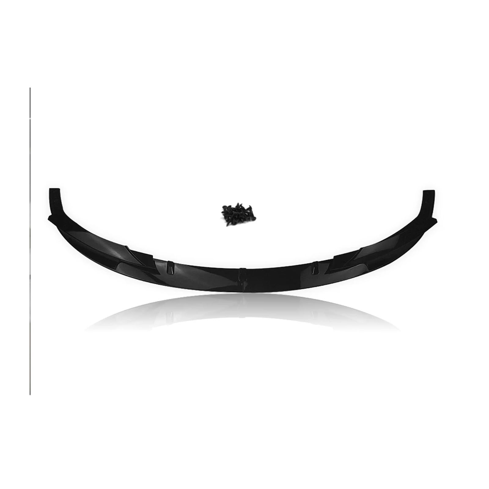 Auto Frontstoßstange Splitter Spoiler Für F30 Für F31 3er-Serie Für Sport 2012-2018 Auto Frontspoilerlippe Karosseriekit Untere Splitterschutzplatte(Glossy Black) von QILTON