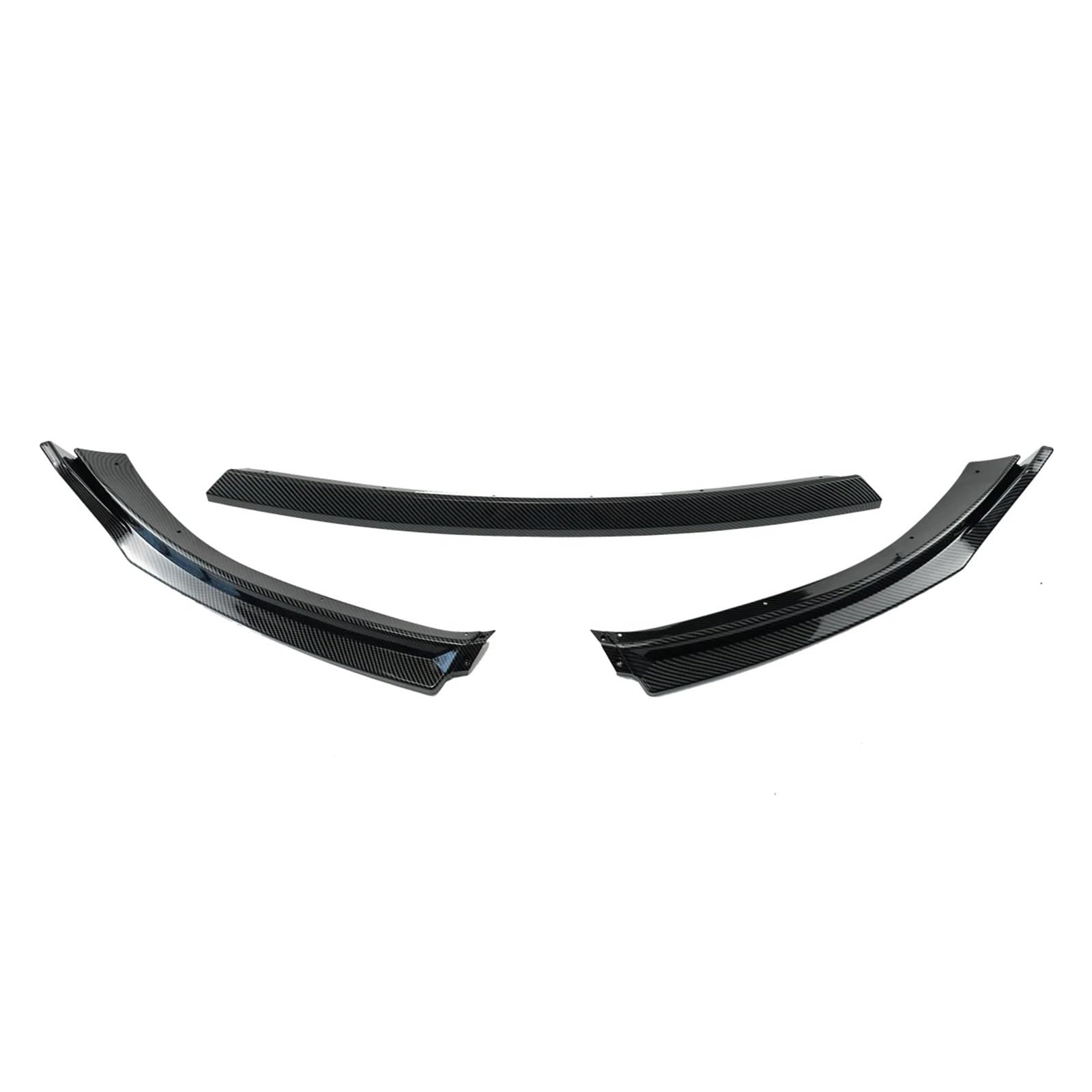 Auto Frontstoßstange Splitter Spoiler Für VW Für Golf Für MK6 6 Für Standard Für TSI Für TDI Für MPI 2008-2013 Auto Frontstoßstange Lip Spoiler Splitter Carbonfaser-Look von QILTON