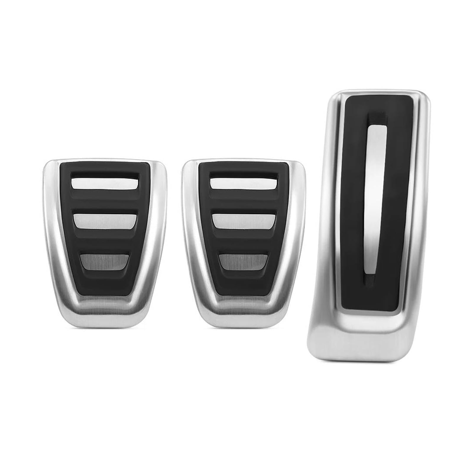 Auto-Pedal-Abdeckung Für A4 Für B9 Für A5 Für F5 2016-2019 Für Limousine Für Avant Für Sport Automatische Kraftstoffbremse Fußstützenpedalabdeckung(MT 3piece LHD) von QILTON