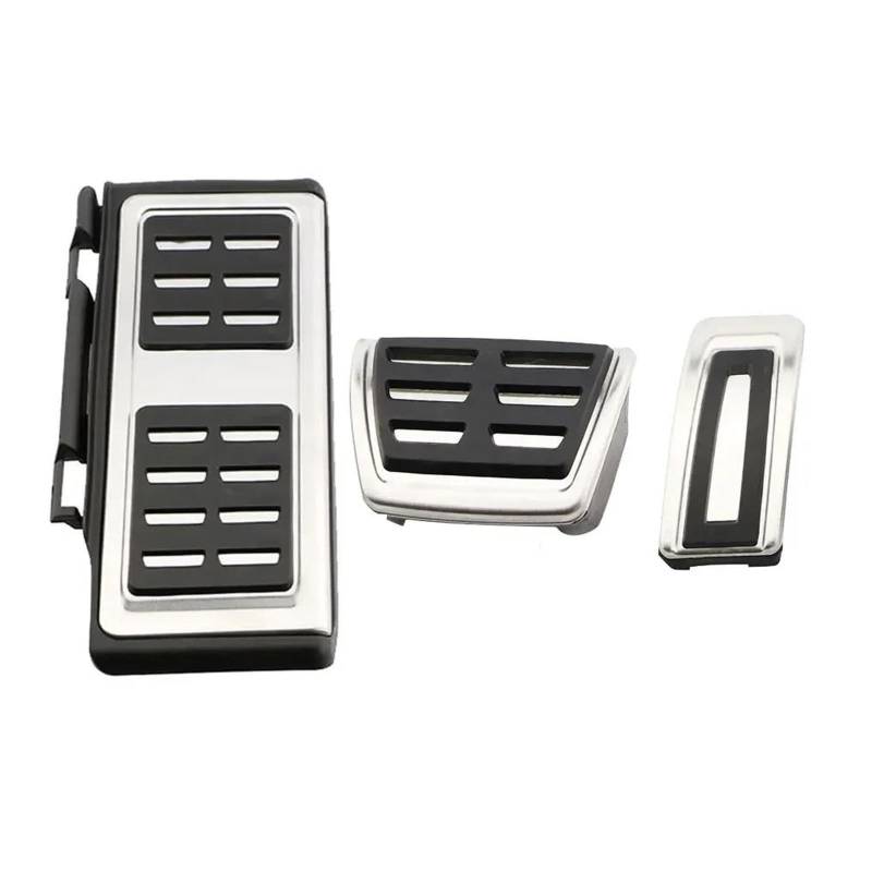 Auto-Pedal-Abdeckung Für VW Für Golf 7 8 Für GTI MK7 Für Lamando Für Polo A05 Für Passat B8 Für Rapid Für Octavia 5E 5F Für A7 2014+ Pedalabdeckung(at with Rest) von QILTON