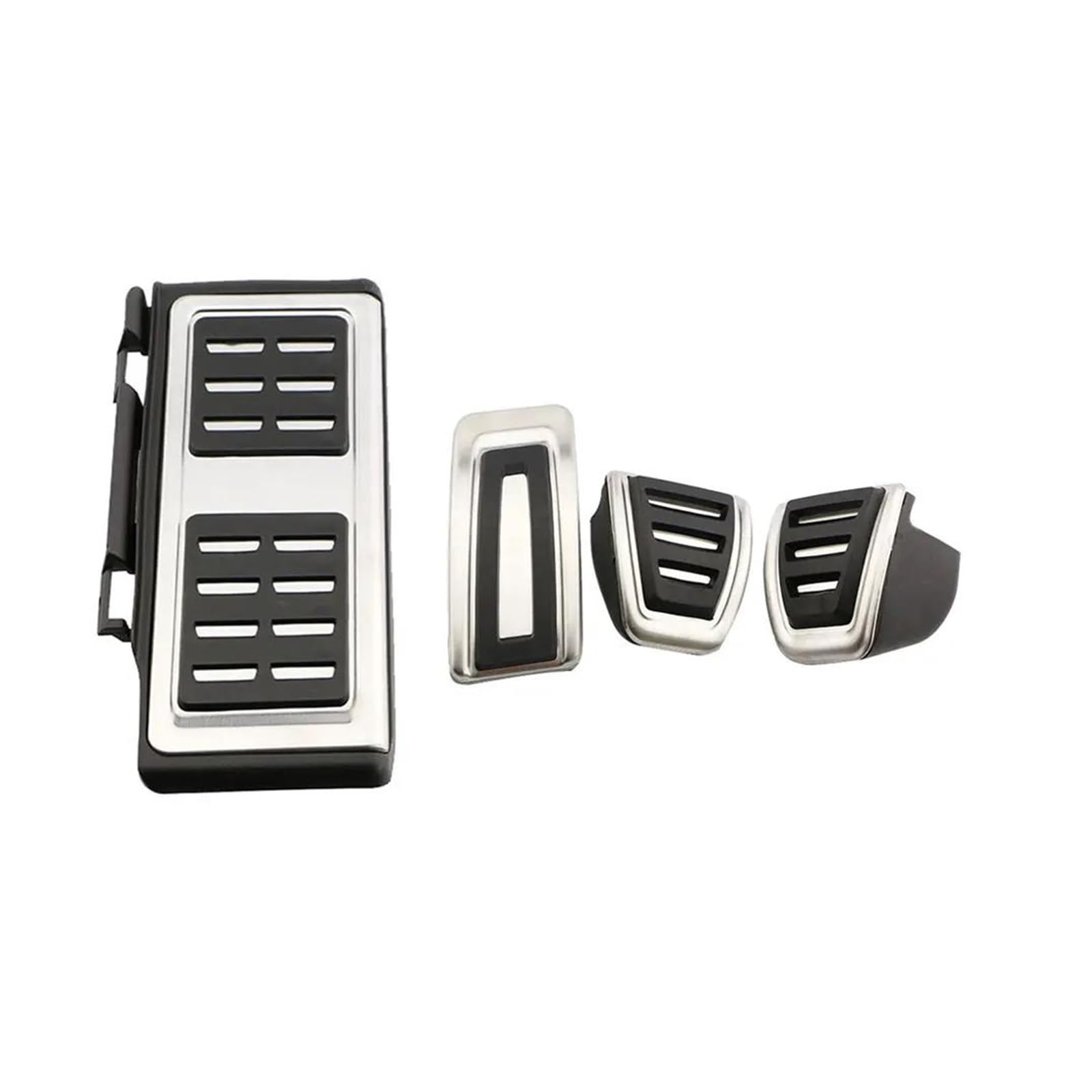 Auto-Pedal-Abdeckung Für VW Für Tiguan L 2017 2018 2019 2020 2021 2022 LHD Auto Fuß Kraftstoff Bremspedal Kupplung Pedale Abdeckung Auto Zubehör(MT 4 Piece) von QILTON