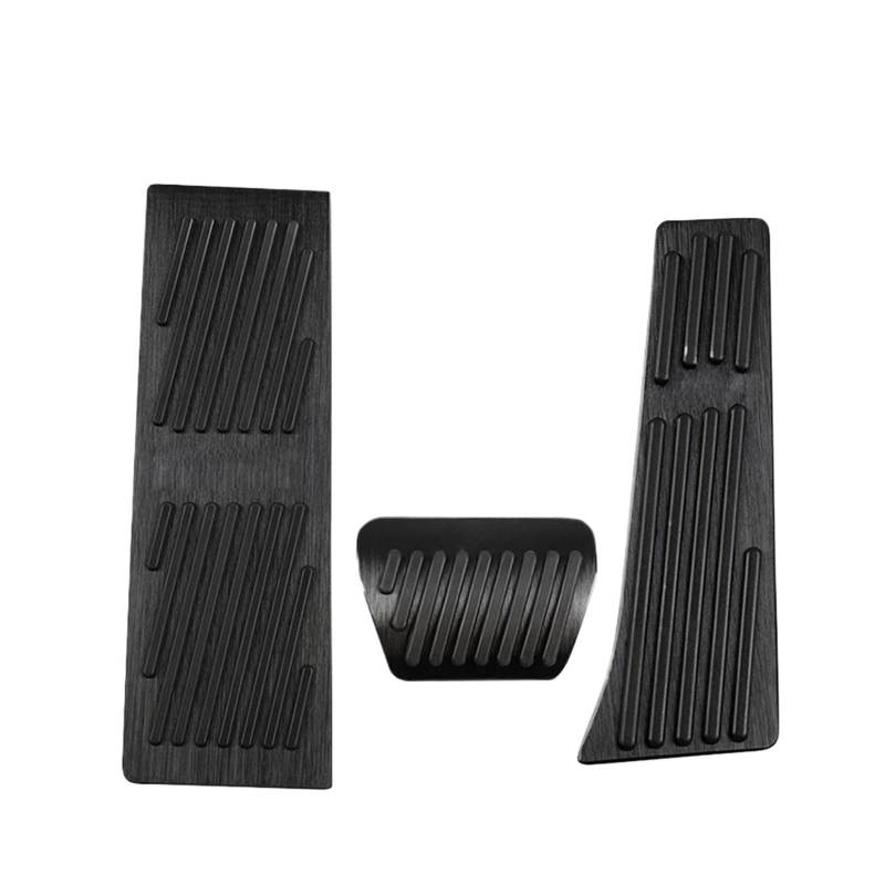 Auto-Pedal-Abdeckung Für X3 Für G01 Für X4 Für G02 Für IX3 Für G08 2018-2023 Auto Gaspedal Bremspedale Abdeckung Fußstütze Pedal Pads(3 Black 2021-2023) von QILTON