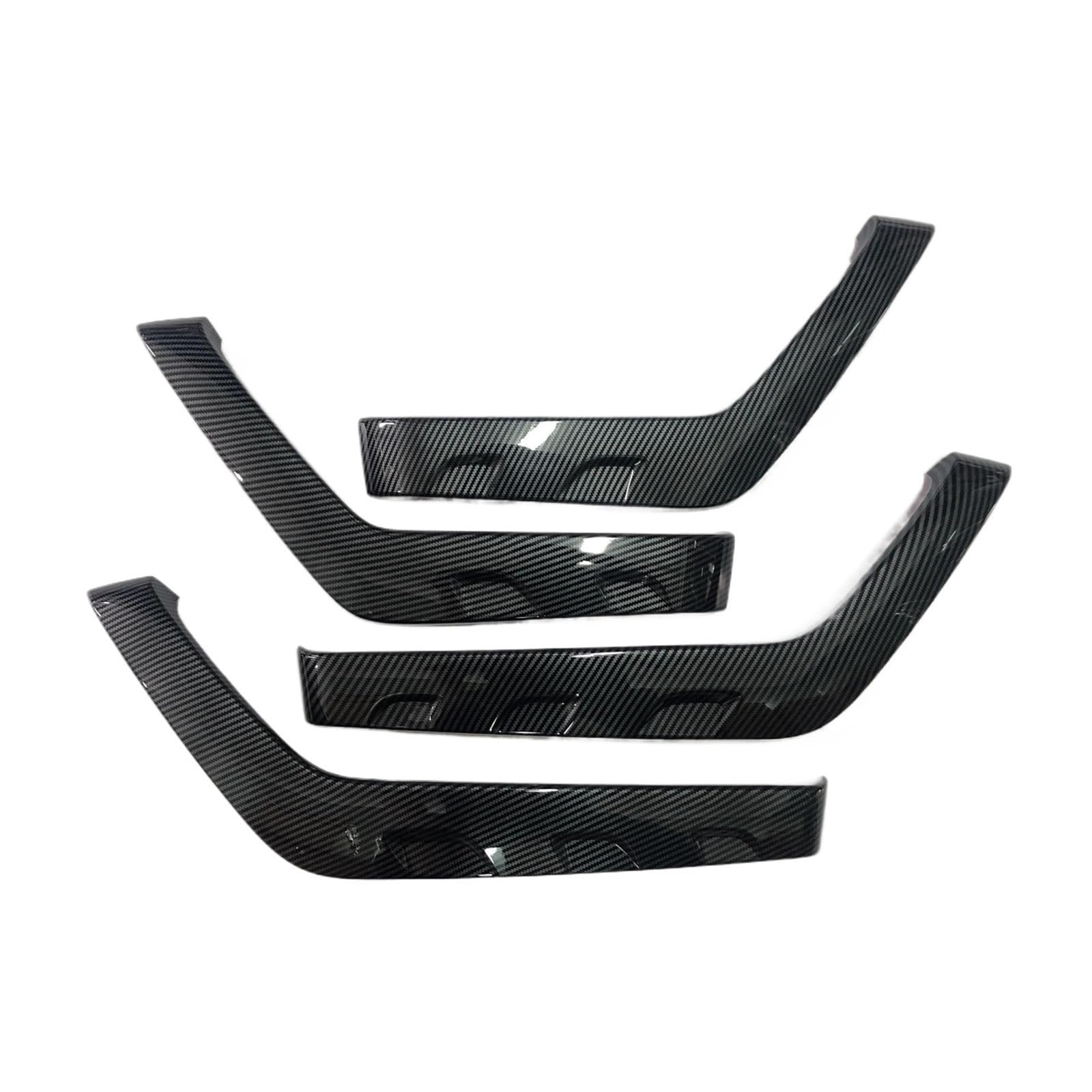 Innenraum Aufkleber Abdeckung 4Pcs Carbon Faser Farbe Auto Innen Türgriff Abdeckung Trim Auto Innen Dekorative Für Ford Für RANGER 2015-2020 Zierleisten Innen von QILTON