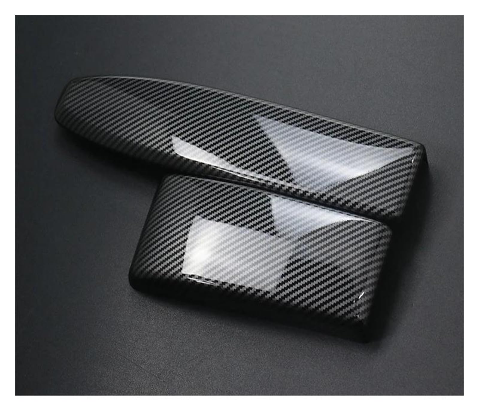 Innenraum Aufkleber Abdeckung Auto Center Konsole Aufräumen Armlehne Box Panel Trim Dekoration Abdeckung Aufkleber Für Benz E Klasse W212 2010-2015 Zubehör Zierleisten Innen(B Carbon For RHD) von QILTON