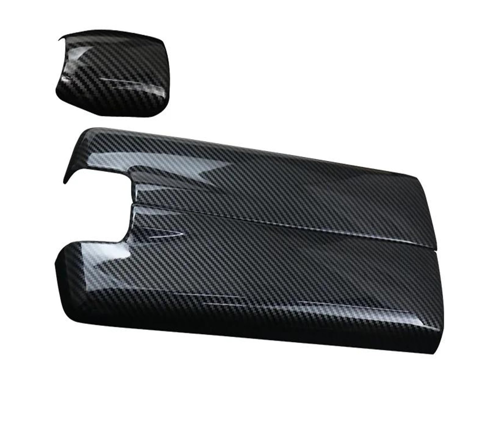 Innenraum Aufkleber Abdeckung Auto Center Konsole Aufräumen Armlehne Box Panel Trim Dekoration Abdeckung Aufkleber Für Benz E Klasse W212 2010-2015 Zubehör Zierleisten Innen(C Carbon For RHD LHD) von QILTON