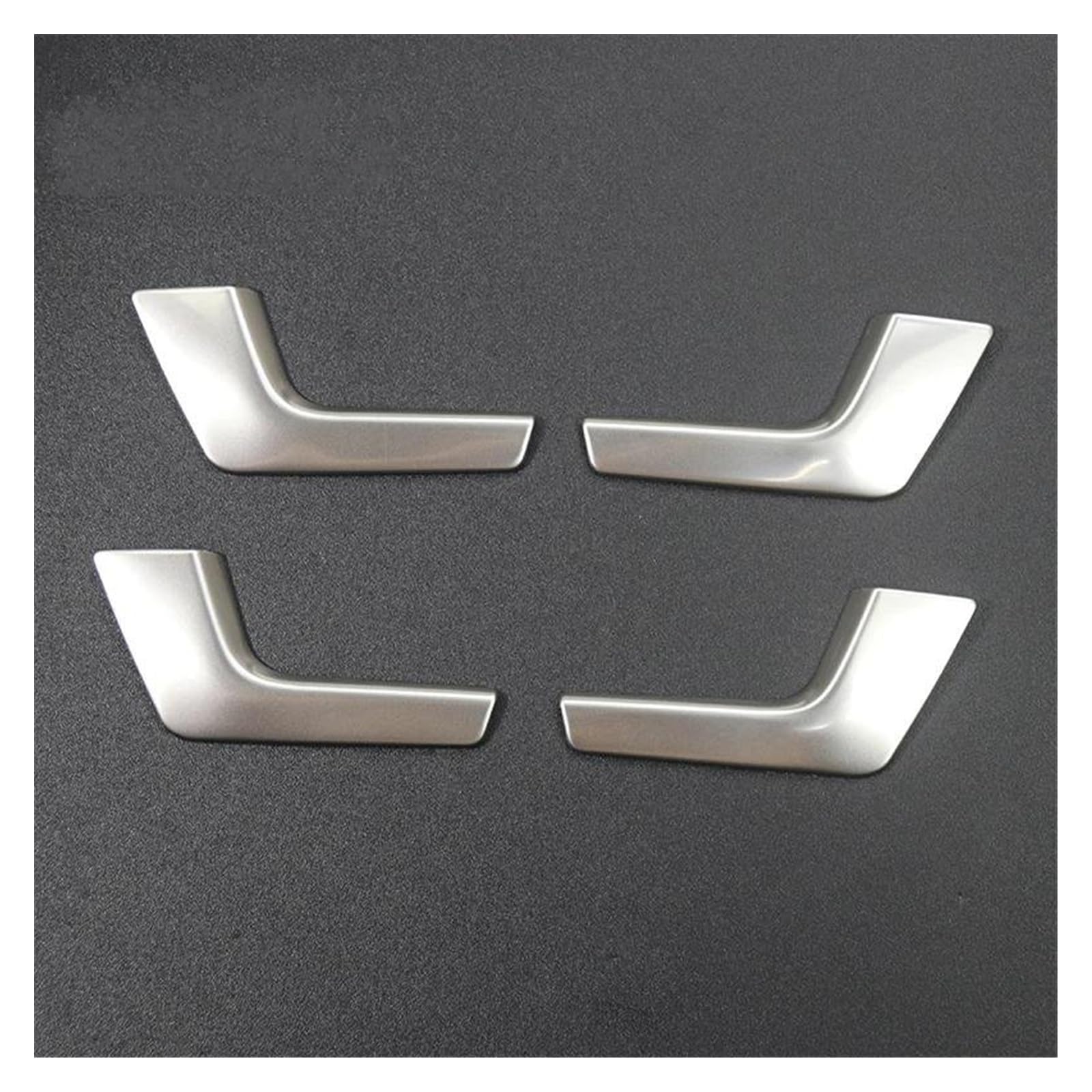 Innenraum Aufkleber Abdeckung Für A4 B6 B7 2002-2008 Auto Styling Türschloss Schalter Zentralverriegelung Taste Innen Armlehne Griff Abdeckung Reparatur Aufkleber Trim Zierleisten Innen(Silver Door ha von QILTON