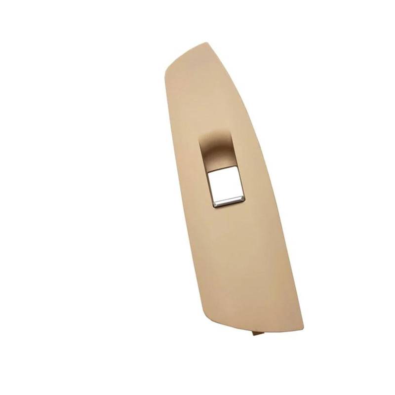 Innenraum Aufkleber Abdeckung Innen Auto Vordertür Fensterheber Schalter Abdeckung Panel Trim Ersatz Für 7 Serie F01 F02 730 735 740 745 750 760 Zierleisten Innen(Front Right Beige) von QILTON