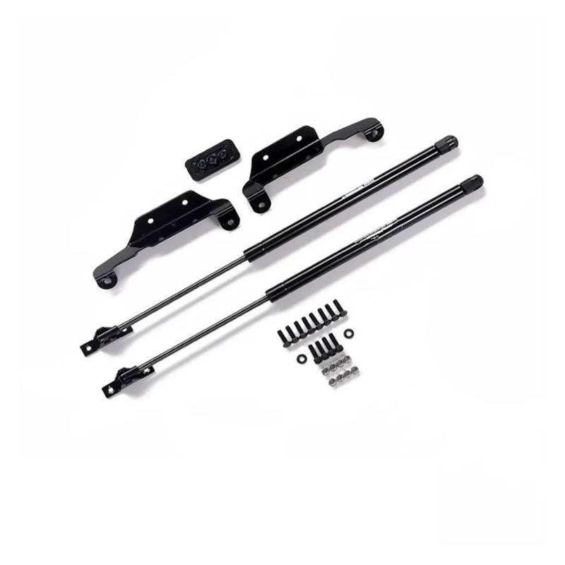 Motorhaube Streben Auto Motorhaube Frühling Gas Schock Halterung Für Jeep Für Wrangler 2007-2018 2019 2020 2021 2022 2023 JK/JL Hydraulische Rod Strut Bars Styling Refit Gasdruckfeder Motorhaube(19-23 von QILTON