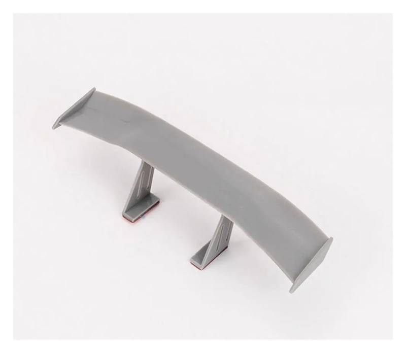 Auto Heckspoiler Carbon Look Auto Heckspoiler Flügel Kleines Modell Dekoration Auto Winglet ABS Zubehör Universal Kofferraumspoiler(Gray) von QINGHUAWANG