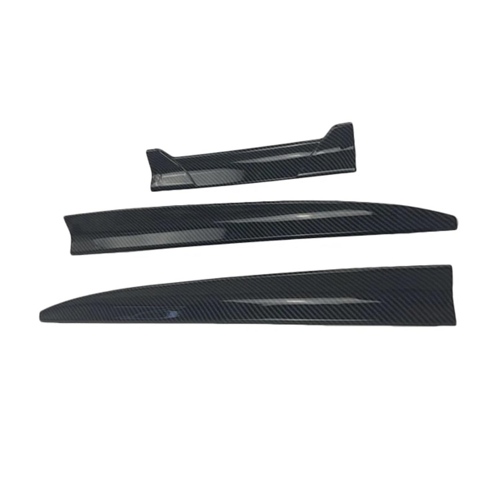 Auto Heckspoiler Universal Auto Heckflügel Kofferraum Dachspoiler Limousine Fließheck DIY Länge Kofferraumspoiler(Style 1 Carbon Look) von QINGHUAWANG